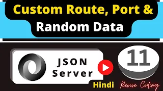 JSON Server Additional Configuration and Random Data Generator