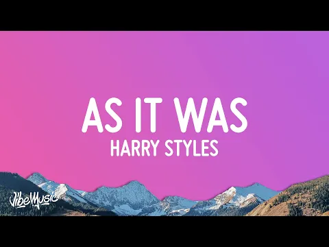 Download MP3 Harry Styles - As It Was (Lyrics)