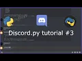 Discord py tutorial Help command and say command