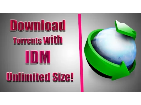 Download MP3 How to Download Torrents With IDM for FREE [UNLIMITED SIZE]