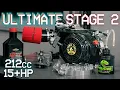 212cc Stage 2 Full Install Governor Removal Billet Flywheel Rod Hot 265 Cam 22mm Mikuni