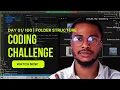 Day 1 Mastering HTML Folder Structure 100 Days of Coding Challenge