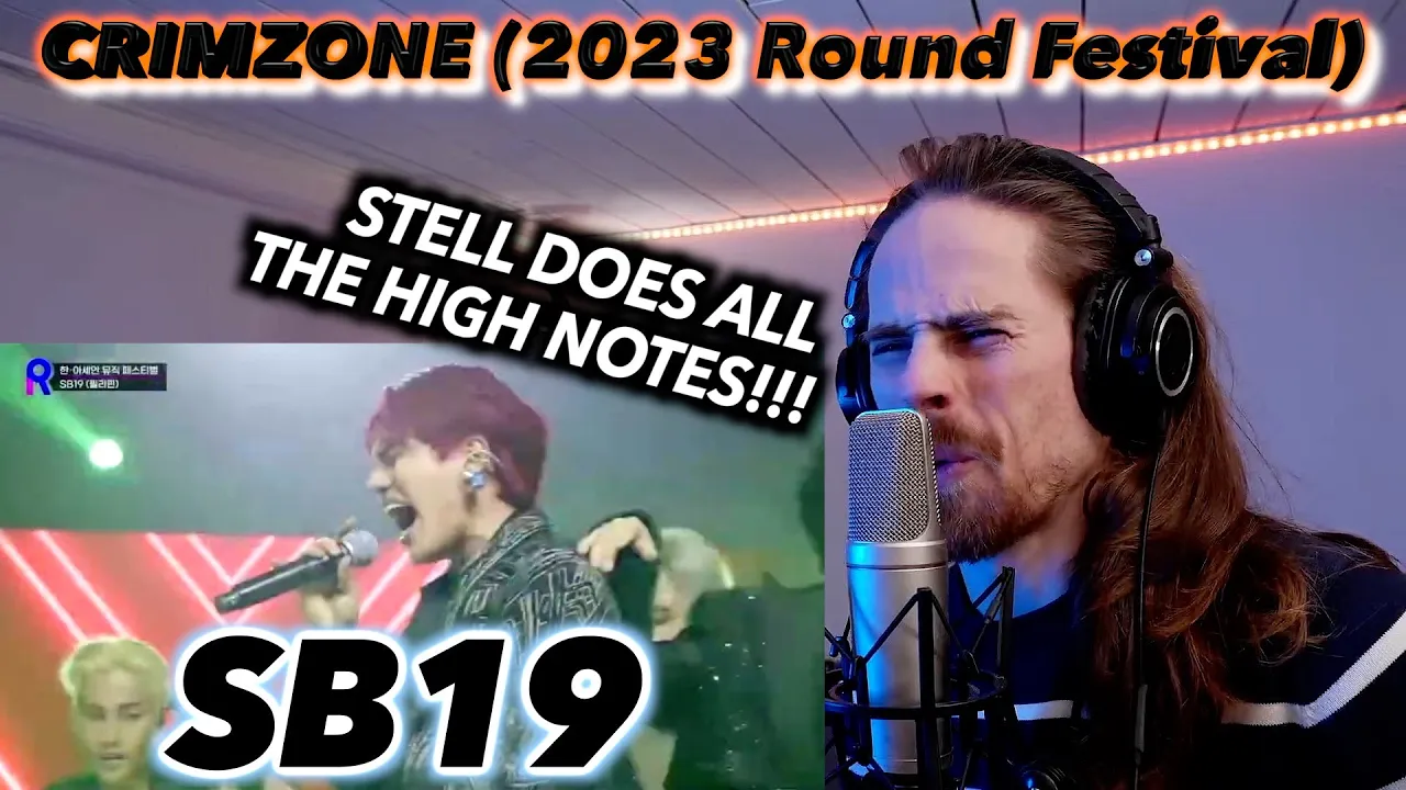 ONE OF THEIR MOST HYPED SONGS?!! | SB19 - Crimzone (2023 Round Festival) FIRST REACTION!