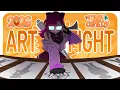 Decorating My 2026 Art Fight Page Tutorial Character Re-introduction