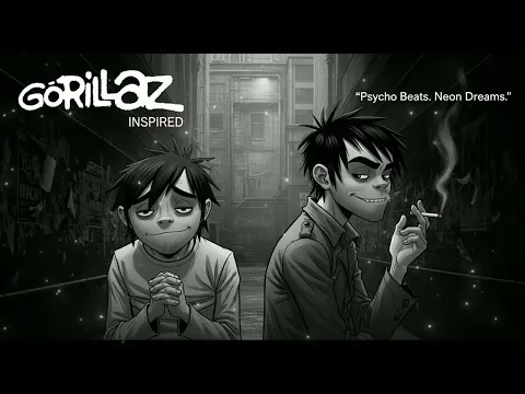 Kill Bill [once again] – Psycho Album Mix | Gorillaz Inspired AI Remix | Trip-Hop, Alt Hip-Hop