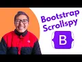 Bootstrap Scrollspy Components