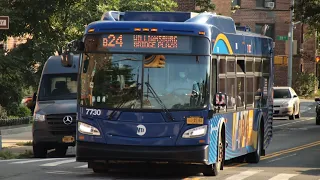 MTA NYC Bus 2019 New Flyer XD40 7730 On The B24 Greenpoint 48th Ave 2022