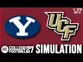 BYU vs UCF - Week 8 Simulation College Football 27