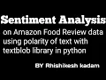 How to find positive and negative sentiment sentences from the text in python jupyter notebook