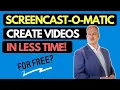 SCREENCAST-O-MATIC TUTORIAL 2021 - Easy Hack to Save Time Creating s