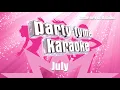 Noah Cyrus & Leon Bridges - July (Karaoke Version)