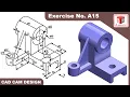 SolidWorks Tutorial for beginners Exercise A15