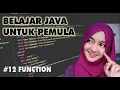 Belajar Java Untuk Pemula 12 Function Java Programming