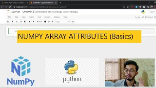 Numpy Basics 2 NumPy Array Attributes