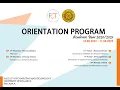 Orientation 22 - Faculty of Computing and Technology