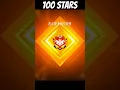 free fire elite master to grandmaster 100 Star's in CS rank 90 to 100 in 22 seconds #shortsfeed