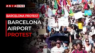 Thousands March Against Barcelona Airport Expansion | Asia One News