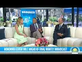 The Today Show honors Lester Holt prior to his formal NBC Nightly News broadcast