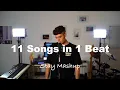 Download Lagu 11 Songs in 1 Beat - Stay Mashup