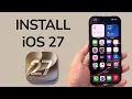 How To Install iOS 27 Update On iPhone