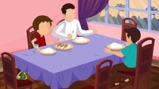 آداب الطعام والشراب للأطفال دندنها