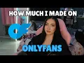 How much i made on Onlyfans in November 2025
