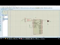 1 LED BLINKING USING PIC16F877A Coding - MikroC and Simulation