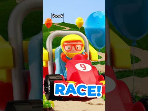 POP the balloon 🎈 and RACE to the finish line! 🚗💨
