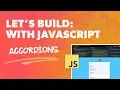 How to Create an Accordion with Vanilla JavaScript