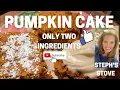 Pumpkin Cake-Only Two Ingredients-Steph s Stove