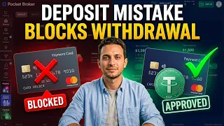 Trading for Beginners: The Deposit Mistake That Blocks Your Withdrawal | Pocket Broker