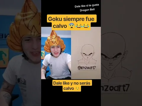 Goku siempre fue Calvo 😂😂 - Hey Crispin #humor