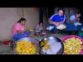 Download Lagu food with series KHARK's team || village cooking food || Nepali village Kitchen ||