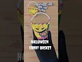 DIY Halloween Candy Basket from Paper Cup Easy Halloween Craft Idea