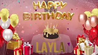                                عيد ميلاد سعيد ليلى دندنها