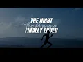 Pastor Bradley Smith The Night the Running Finally Ended
