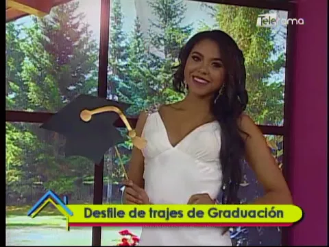 Desfile de trajes de Graduación