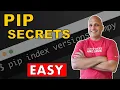 Stop Guessing Package Versions Use pip index versions Instead