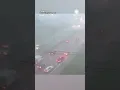 Possible Tornado Flips Vehicle on Ohio Interstate