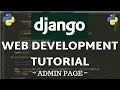 Django Tutorial - Admin Dashboard