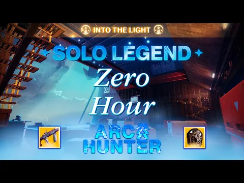 Download MP3 Solo Flawless Legend Zero Hour | Arc Hunter | Into the Light