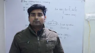 c language lect 17 example of function what is recursion in c