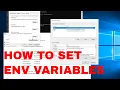 How to add a windows system variable