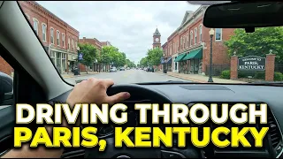 Driving through Paris Kentucky