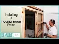 Installing a Pocket Door Frame in an Existing Wall
