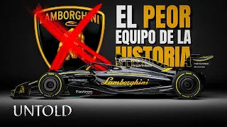¿Por qué Lamborghini NO ESTÁ en F1? (Y nunca estará...)