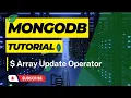 Array update operator in MongoDB update array operators in MongoDB MongoDB Tutorial