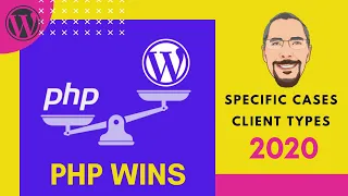 PHP vs Wordpress Specific cases where PHP wins for developer and client