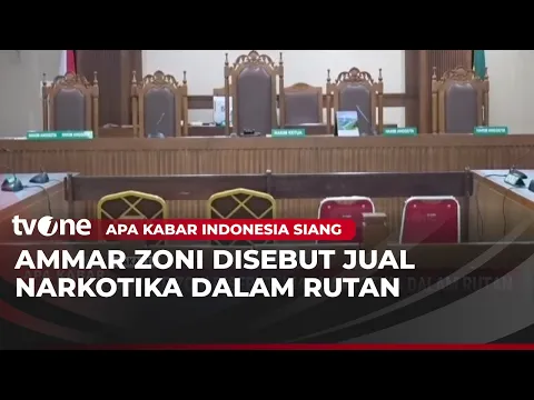 Ammar Zoni Didakwa 9 Tahun Penjara