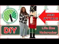 Dollar Tree Christmas DIY LIFE SIZE Nutcracker